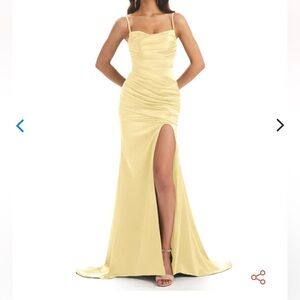 ChicSew 🔥NWT Elegant Yellow Evening Dress